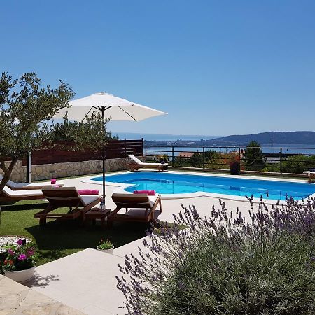 Holiday Home Magic View With Private Heated Pool Kastela Exterior photo